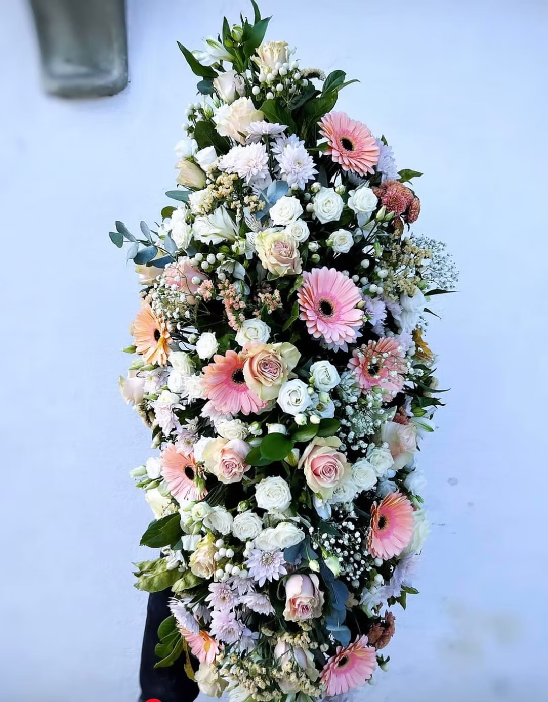 fleurs hommage composition deuil